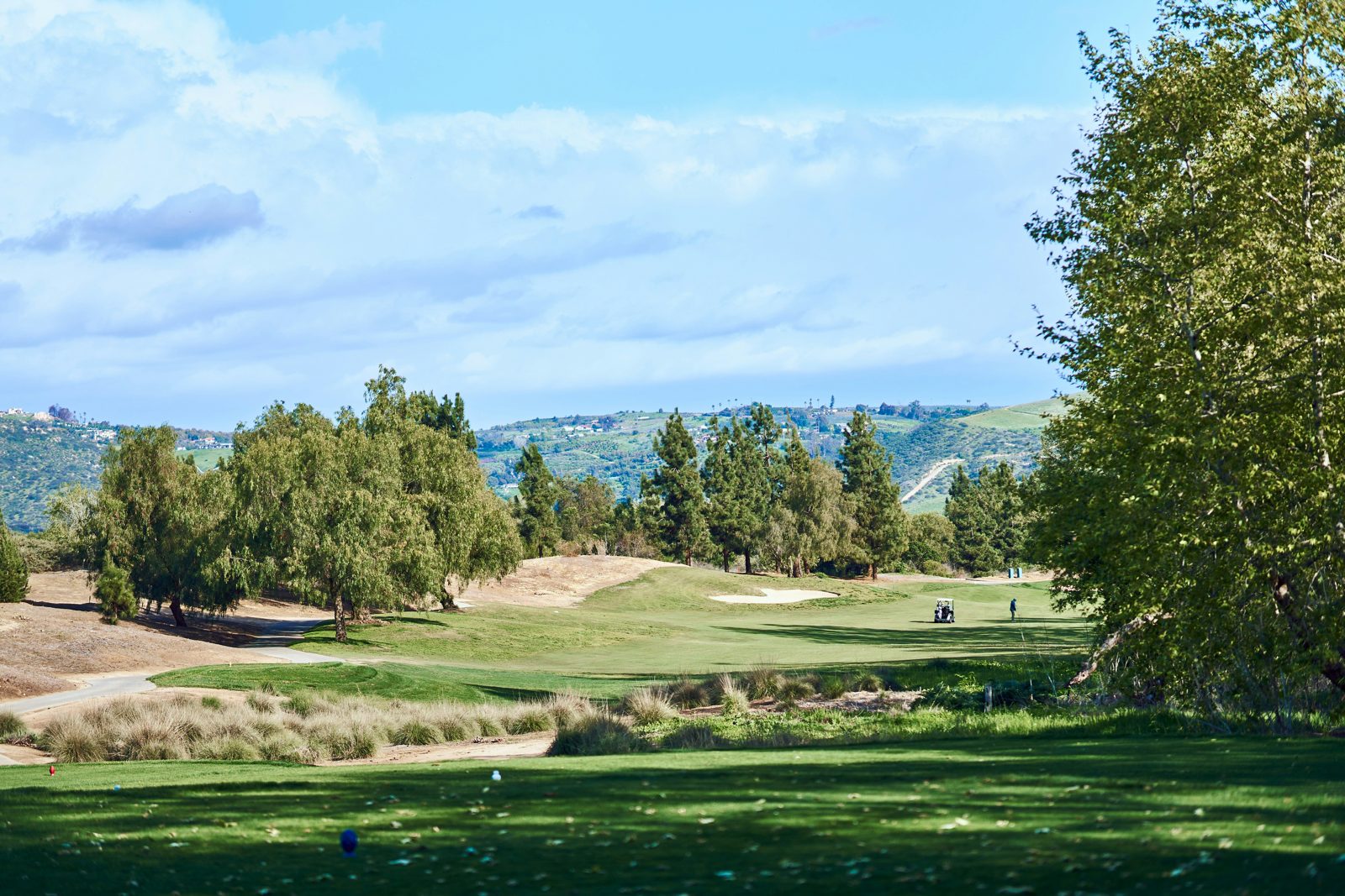 Rolling fairways at Oak Crest Golf Course